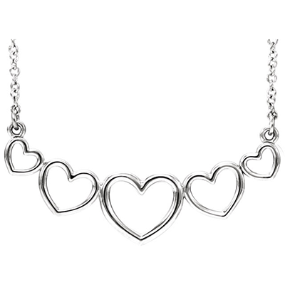 Silver Heart Necklace